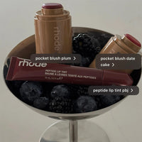 Brand skin Balm Jelly Bean Lip Gloss Spicy Marg Juice Box Pocket Blush Stick .