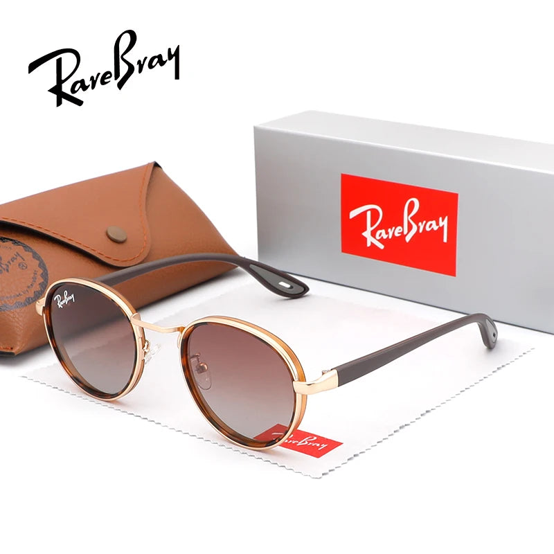 RareBray Causal Round Frame Sunglasses Fashion Men.