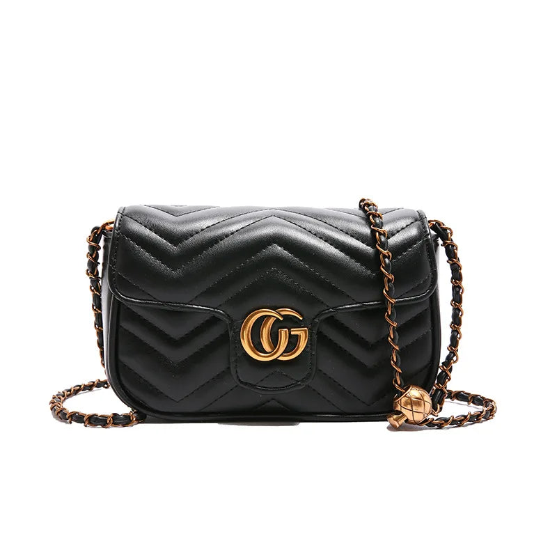Fashion Design Women's Small Square Stylish Handbag .