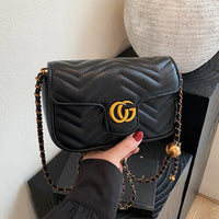 Fashion Design Women's Small Square Stylish Handbag .