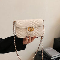 Fashion Design Women's Small Square Stylish Handbag .