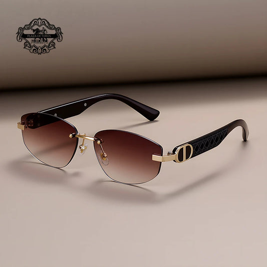 Fashion Small Polygonal Sunglasses.