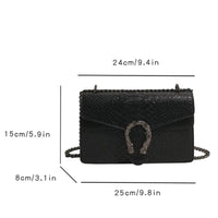 Retro Style Fashion Chain Shoulder Bag.